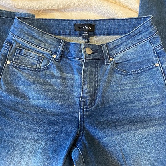 Le Chateau Ankle Length Jeans (26" waist) - Picture 3 of 5
